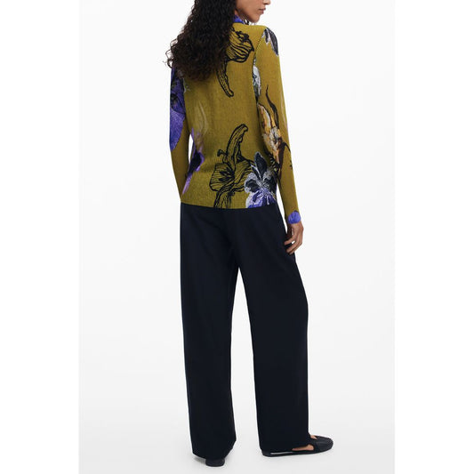 Desigual Grünes Polyester Damenhemd