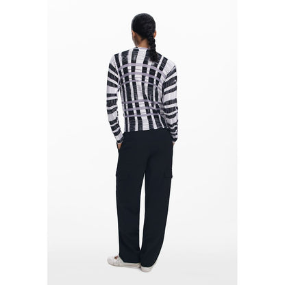 Desigual Weißer Viskose Pullover für Frauen