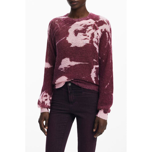 Desigual Rosa Pullover aus Wolle für Frauen