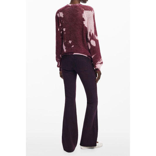 Desigual Rosa Pullover aus Wolle für Frauen