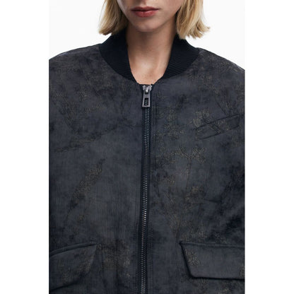 Desigual Schwarze Polyester Damen Jacke