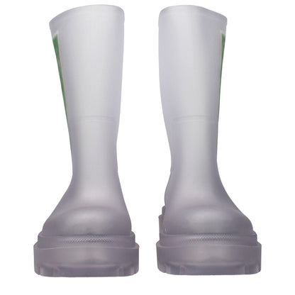 Off-White Transparente Pvc-Stiefeletten