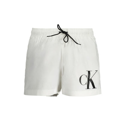 Calvin Klein Weiße Polyester-Badebekleidung