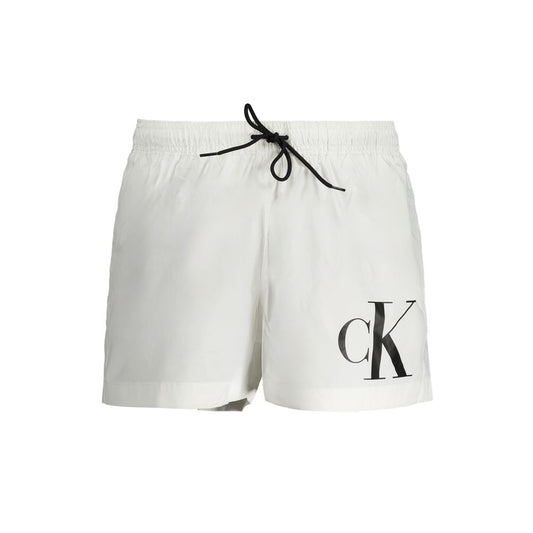 Calvin Klein Weiße Polyester-Badebekleidung