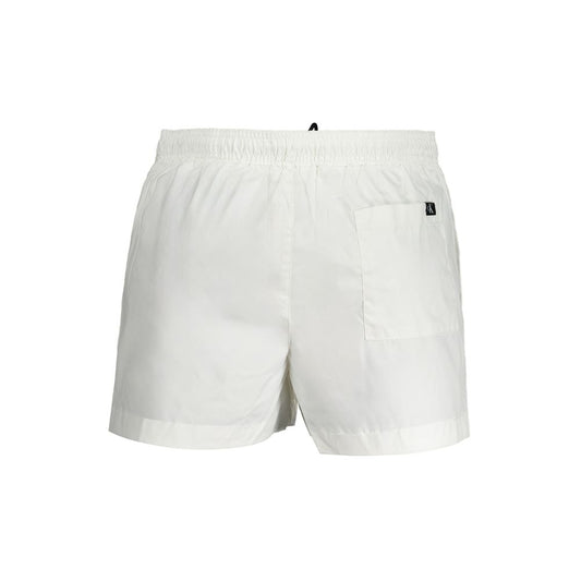 Calvin Klein Weiße Polyester-Badebekleidung