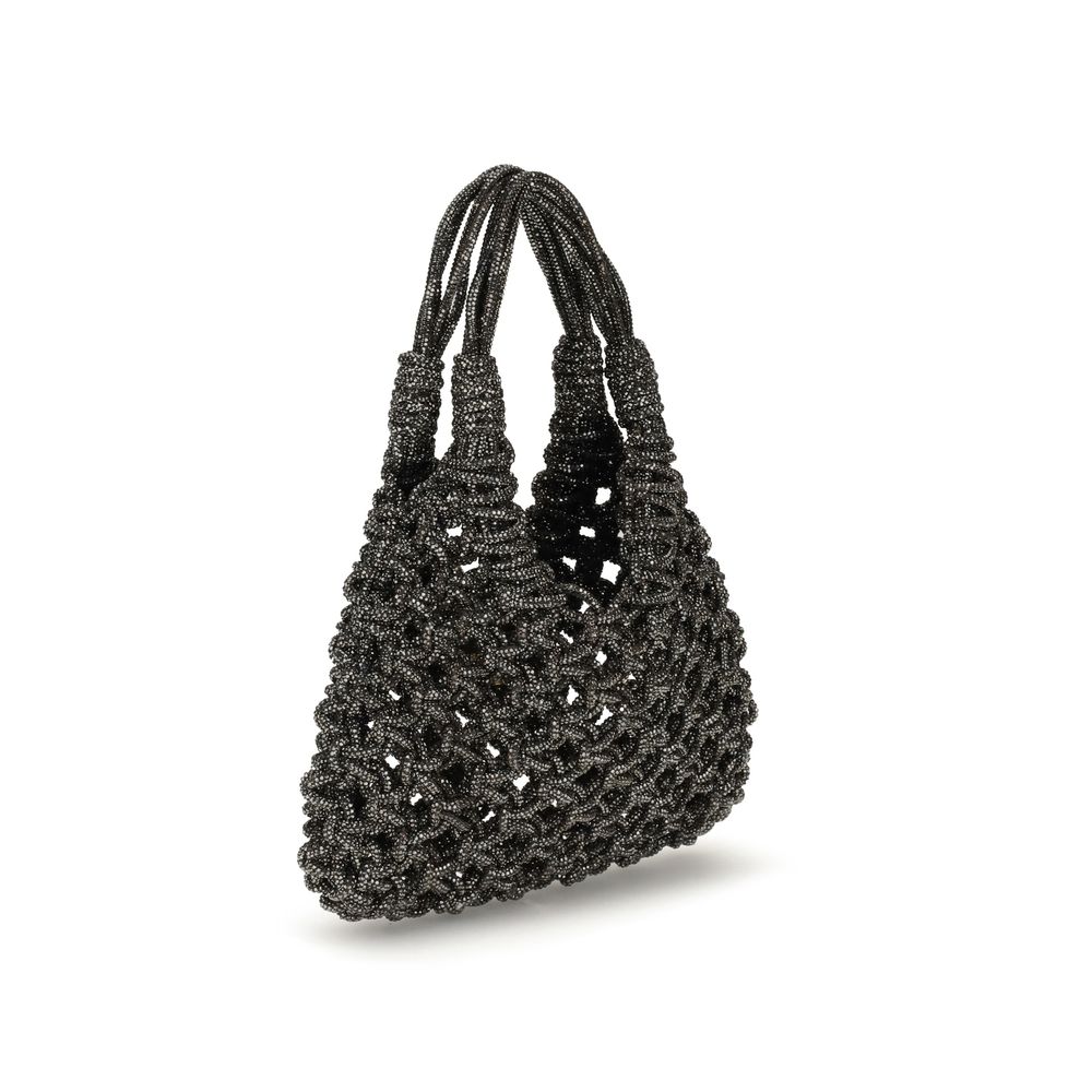 HIBOURAMA Gray Resin Handbag