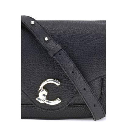 Coccinelle Black Calf Leather Bos Taurus Shoulder Bag