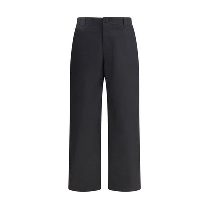 Gucci Black Cotton Casual Pants