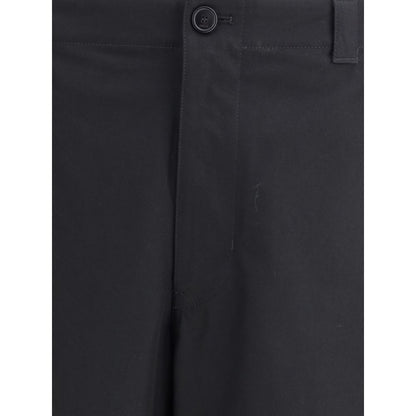 Gucci Black Cotton Casual Pants