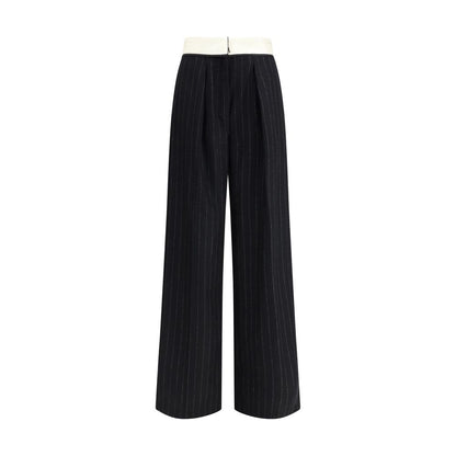 Forte_Forte Black Wool Dress Pants