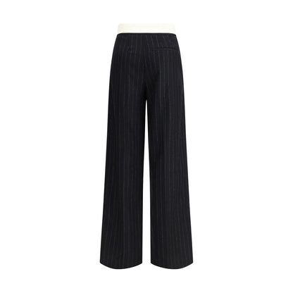 Forte_Forte Black Wool Dress Pants