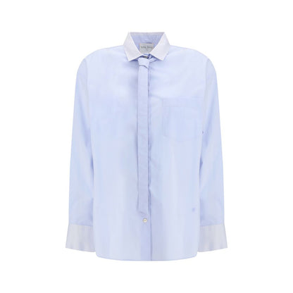Forte_Forte Light Blue Cotton Dress Shirt