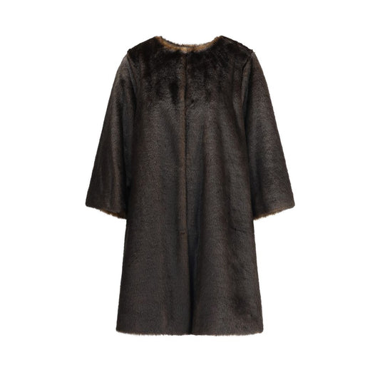 Loulou De Saison Brown Modacrylic Coat