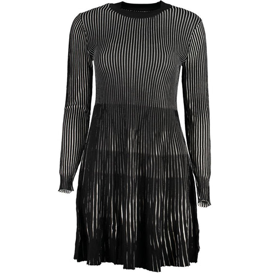 Desigual Schwarzes Viskosekleid