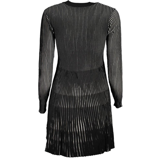 Desigual Schwarzes Viskosekleid