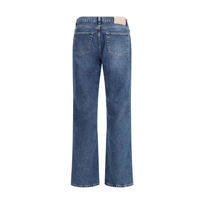 Our Legacy Blue Cotton Bootcut Jeans
