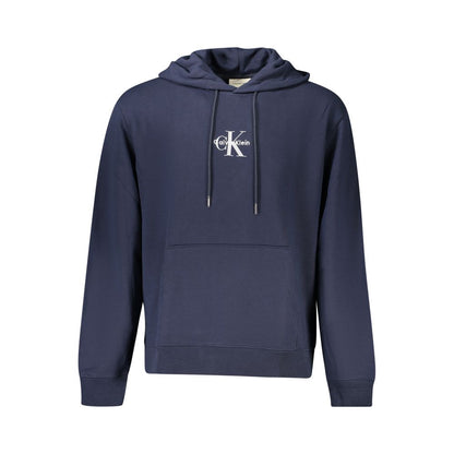 Calvin Klein Blauer Baumwollpullover für Männer