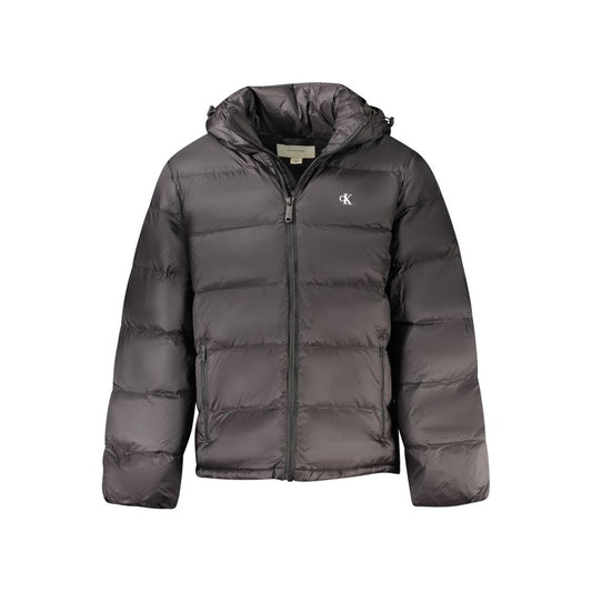 Calvin Klein Schwarze Polyamid Herren Jacke