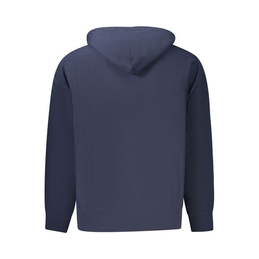 Calvin Klein Blauer Baumwollpullover für Männer