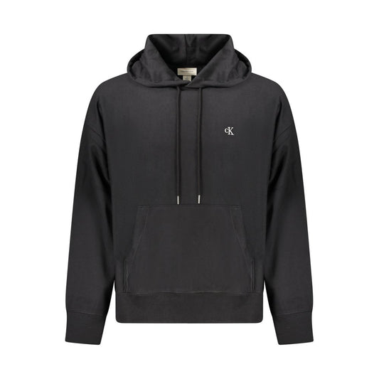 Calvin Klein Schwarzer Baumwollpullover für Männer