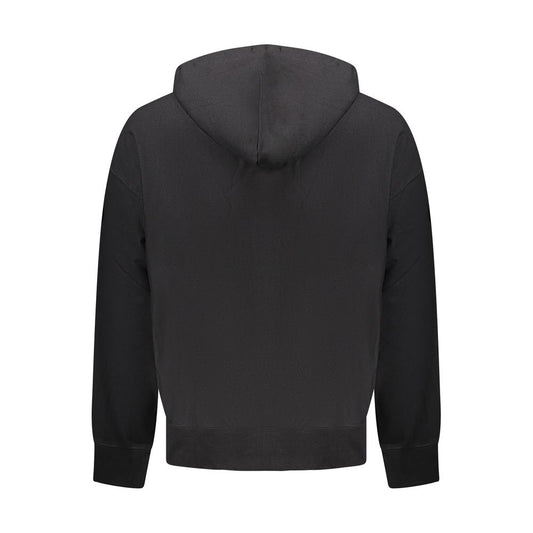Calvin Klein Schwarzer Baumwollpullover für Männer