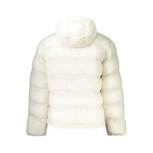 Calvin Klein Weiße Polyamid-Jacke für Männer