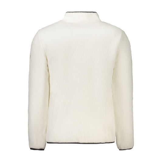 Norway 1963 Weißer Polyester-Pullover für Männer