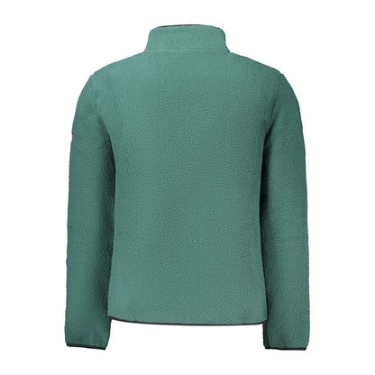 Norway 1963 Grüner Polyester-Pullover für Männer