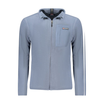 Norway 1963 Blauer Polyester-Pullover für Männer