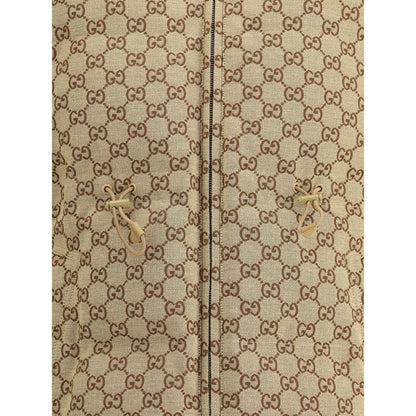Gucci Beige Cotton Bomber