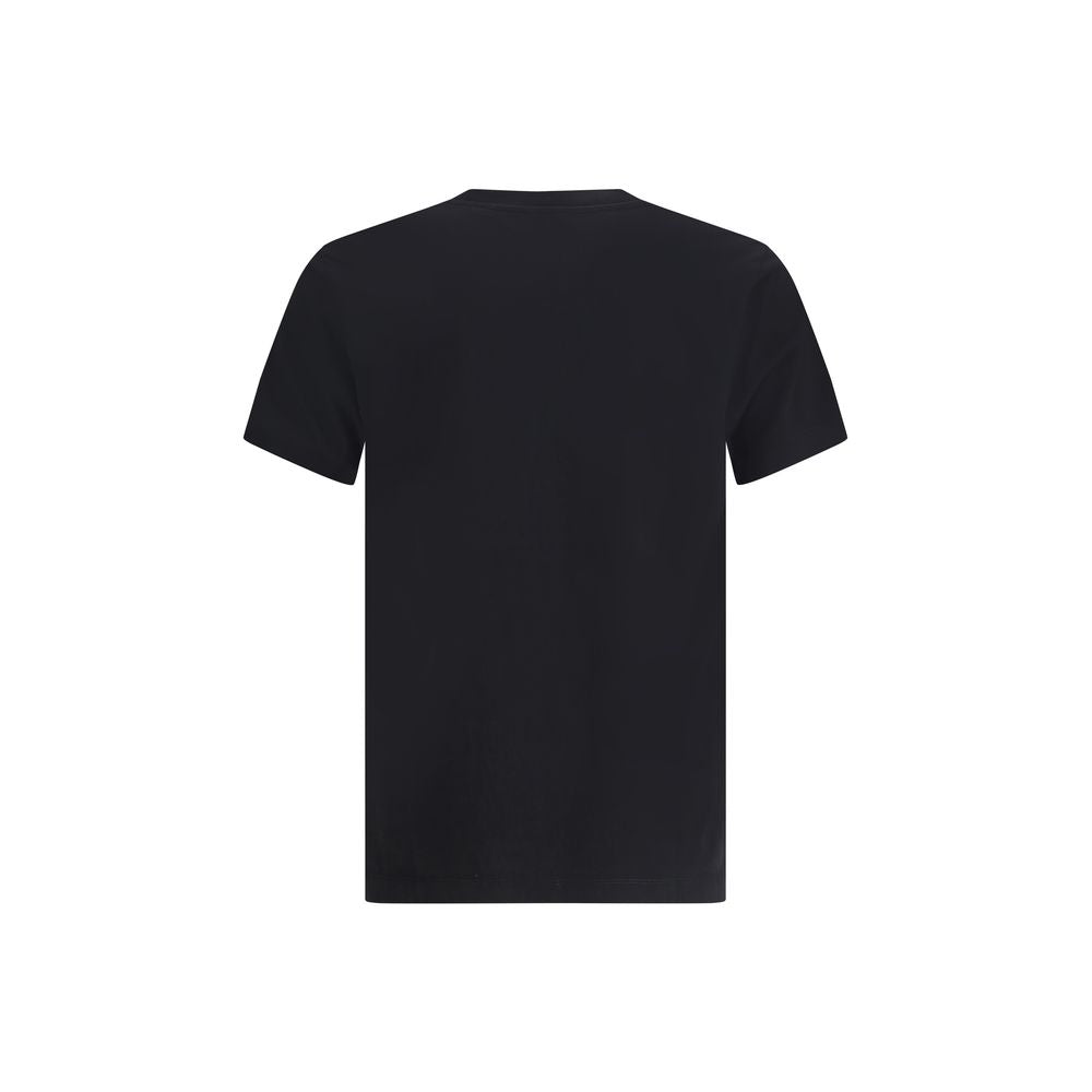 Off-White Schwarzes Baumwoll-T-Shirt