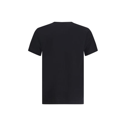 Off-White Schwarzes Baumwoll-T-Shirt