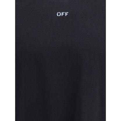 Off-White Schablone Pfeil Skate Logo T-Shirt