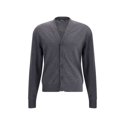 Jacquemus Gray Merino Wool Cardigan
