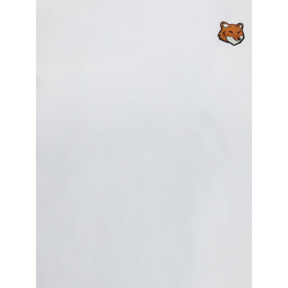 Maison Kitsuné White Cotton T-Shirt