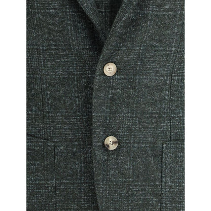 Gi Capri Bicolor Fleece Wool Blazer