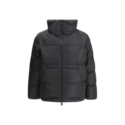 Premiata Black Polyamide Full-Length Jacket