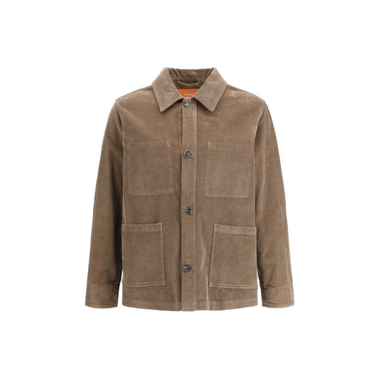 Cruna Brown Cotton Coat