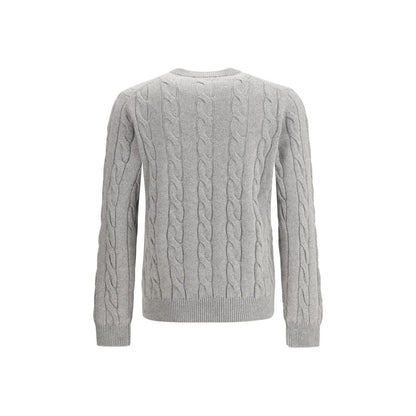 Aragona Cashmere Gray Cashmere Sweatshirt