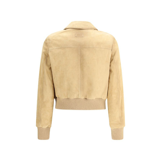 Valstar Beige Leather Jacket