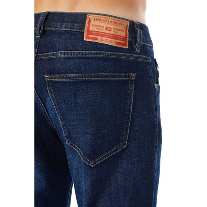 Diesel Dunkelblaue Baumwoll-Jeans