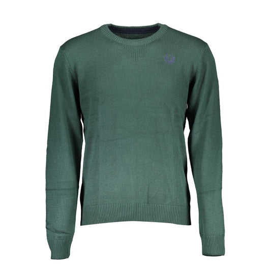 Gianmarco Venturi Verde Cotton Men's Sweater