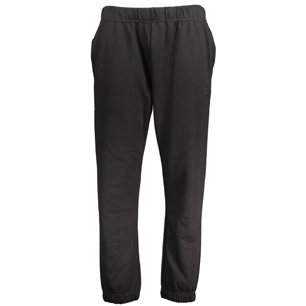Gianmarco Venturi Black Cotton Joggers (Workout Pants)