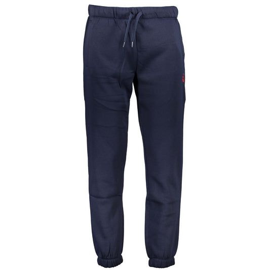 Gianmarco Venturi Blue Cotton Joggers (Workout Pants)