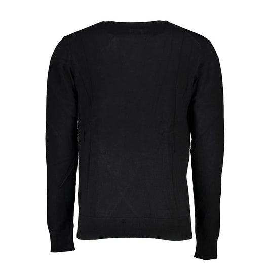 Gianmarco Venturi Black Viscose Sweatshirt