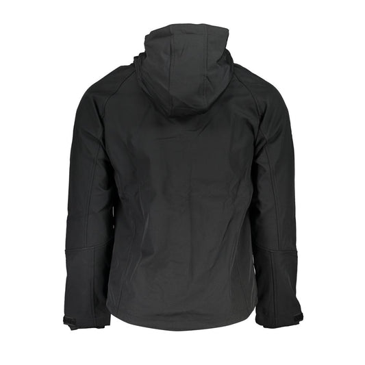 Gianmarco Venturi Black Polyester Shell Jacket