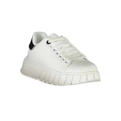 Gaelle Paris Bianco Polyurethane Women Sneaker