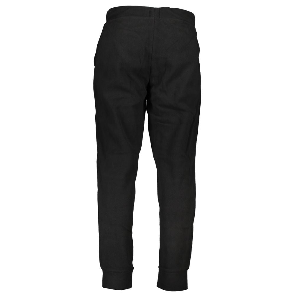 Gianmarco Venturi Black Cotton Joggers (Workout Pants)