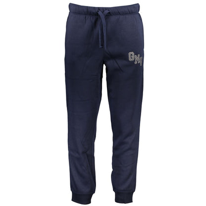 Gianmarco Venturi Blue Cotton Joggers (Workout Pants)