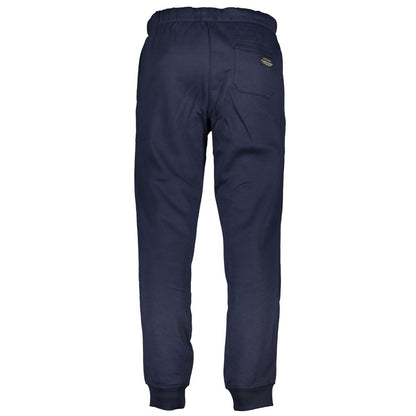 Gianmarco Venturi Blue Cotton Joggers (Workout Pants)